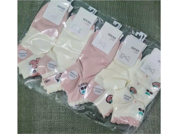 VỚ HỒNG CHERRY 010 -  LỐC 10 ĐÔI